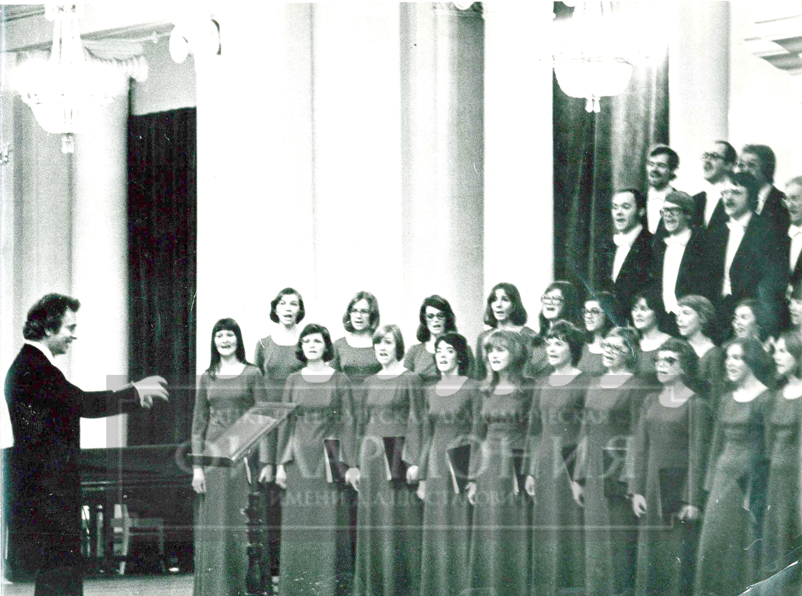 Эскил Хемберг и Хор Стокгольмского Университета